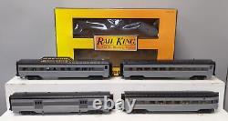 MTH 30-67073 O New York Central 60' Streamlined ABS Passenger Car Set (Set of 4)