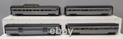 MTH 30-67073 O New York Central 60' Streamlined ABS Passenger Car Set (Set of 4)