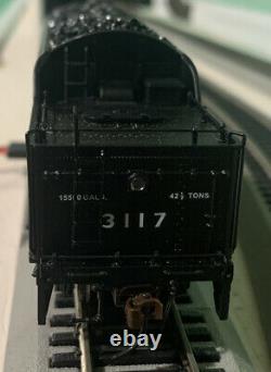 MTH 4-8-2 L-4A Steam Engine New York Central #3117 H. O. Scale