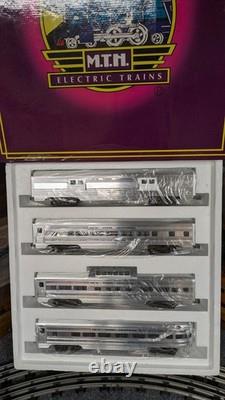 MTH MT-6013 NYC/New York Central 60' 4-Car Alum. Passenger Car Set O-Gauge NEW