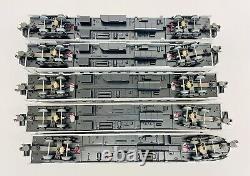MTH New York Central Streamlined 70' ABS Ribbed 5 Car Passenger Set 20-6568 LN