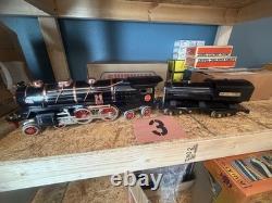 MTH No. 400E Standard Gauge Steam Locomotive Black Brass New York Central Tender