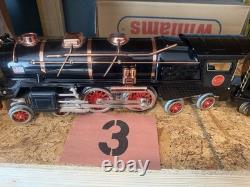 MTH No. 400E Standard Gauge Steam Locomotive Black Brass New York Central Tender