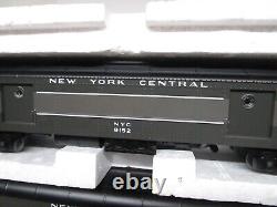 MTH O Gauge NYC New York Central 70' ABS Passenger Car Set of 5 OB 20-4026
