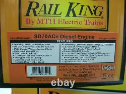 MTH O Gauge RailKing SD70ACe Diesel Engine With Proto-Sound 3 New York Central