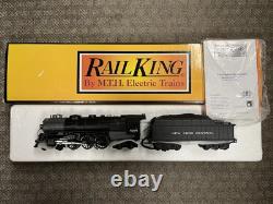 + MTH O RailKing New York Central 4-6-4 Hudson Steam Engine PS. 2 30-1534-1