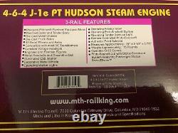 MTH PREMIER NEW YORK CENTRAL 4-6-4 J-1e PT HUDSON STEAM ENGINE PS2! 20-3059-1