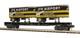 Mth Premier New York Central Flat Car With 20' Pup Trailers! O Scale Jfk Airport