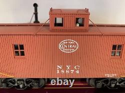 MTH PREMIER NEW YORK CENTRAL N6b WOODSIDE CABOOSE 20-91120! O SCALE TRAIN NYC