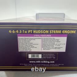 MTH Premier 20-3059-1 New York Central J-1e PT Hudson 4-6-4 PS. 2 O New BCR #5274