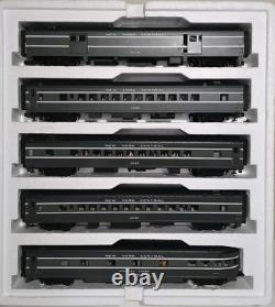 MTH Premier 20-6516 New York Central 5 Car Passenger Set With OB O Scale