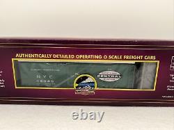MTH Premier 20-94048 New York Central Operating Reefer Car & Ramp #48089 O New