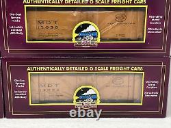 MTH Premier Lot (5) 20-3542A-E New York Central 40' Steel Sided Reefers Used O