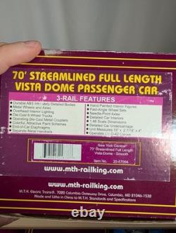 MTH Premier New York Central NYC Vista Dome 20-67094 20th Century Limited