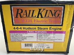MTH RailKing 30-1198-1 New York Central Hudson 4-6-4 Steam PS. 2 O New BCR #5427