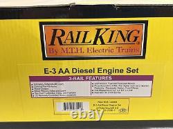 MTH RailKing 30-2339-1 New York Central E-3 Diesel Engines PS. 2 O New BCR NYC