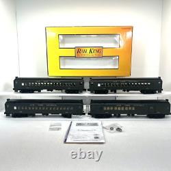 MTH RailKing 30-2846-1 New York Central 4-Car MU Passenger Set PS. 2 Used O NYC