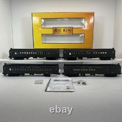 MTH RailKing 30-2846-1 New York Central 4-Car MU Passenger Set PS. 2 Used O NYC