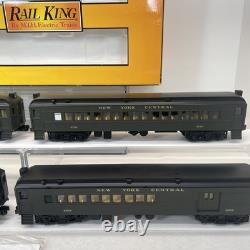 MTH RailKing 30-2846-1 New York Central 4-Car MU Passenger Set PS. 2 Used O NYC
