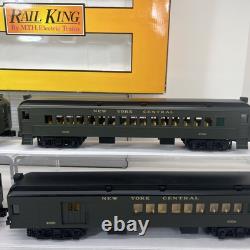 MTH RailKing 30-2846-1 New York Central 4-Car MU Passenger Set PS. 2 Used O NYC