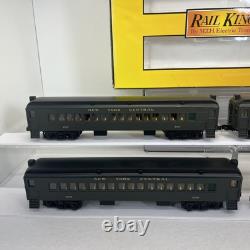 MTH RailKing 30-2846-1 New York Central 4-Car MU Passenger Set PS. 2 Used O NYC