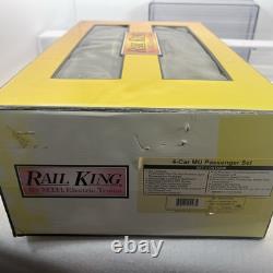 MTH RailKing 30-2846-1 New York Central 4-Car MU Passenger Set PS. 2 Used O NYC