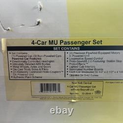 MTH RailKing 30-2846-1 New York Central 4-Car MU Passenger Set PS. 2 Used O NYC