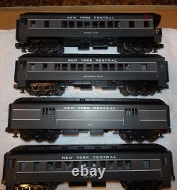MTH RailKing 30-6256 NEW YORK CENTRAL O Scale 4-Car Madison Passenger Set