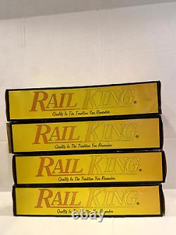 MTH/Rail King 30-6210,6211,6212,6213 (Lot of 4) Car Madison Set New York Central