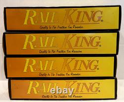 MTH/Rail King 30-6210,6211,6212,6213 (Lot of 4) Car Madison Set New York Central