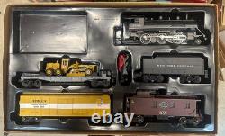 MTH-Rail King New York Central 2-6-0 Steam Locomotive Train Set O-Scale WORKS