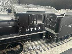 MTH-Rail King New York Central 2-6-0 Steam Locomotive Train Set O-Scale WORKS