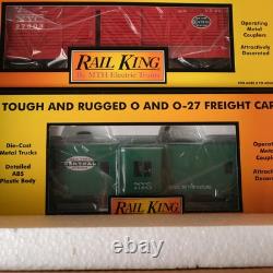 MTH Rail King O O-27 New York Central Six Car Freight Set 30-7014