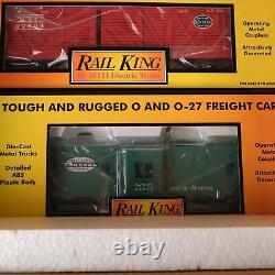 MTH Rail King O O-27 New York Central Six Car Freight Set 30-7014