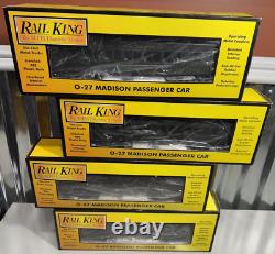MTH/Railking 30-6210/11/12/13 (4) Car Madison Set New York Central