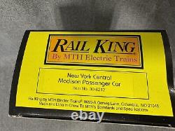 MTH/Railking 30-6210/11/12/13 (4) Car Madison Set New York Central