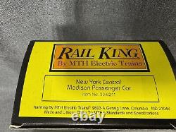 MTH/Railking 30-6210/11/12/13 (4) Car Madison Set New York Central