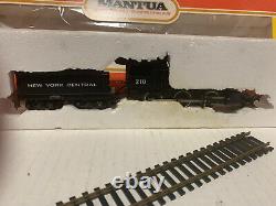 Mantua 2-6-0 Mogul New York Central railroadGOOD BOX steam locomotive, NYC, NEW