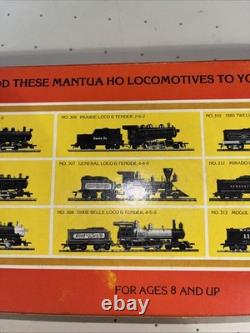 Mantua 322-22 New York Central Camelback 1608 locomotive wi/ operating headlight