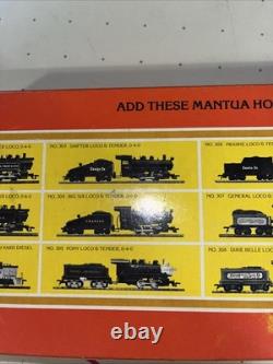 Mantua 322-22 New York Central Camelback 1608 locomotive wi/ operating headlight