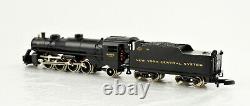 Marklin Z Scale 8808 New York Central 2-8-2 Steam Engine & Tender #9405