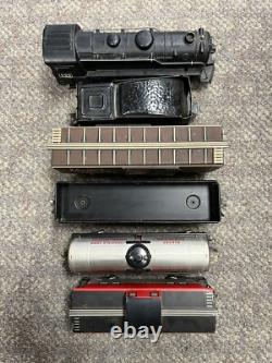 + Marx O #999 New York Central 2-4-2 Locomotive 4 Car Freight Set with Box 25225