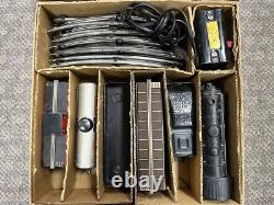 + Marx O #999 New York Central 2-4-2 Locomotive 4 Car Freight Set with Box 25225