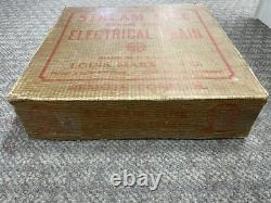 + Marx O #999 New York Central 2-4-2 Locomotive 4 Car Freight Set with Box 25225