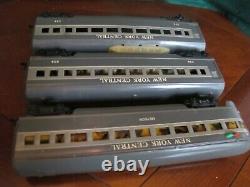 Marx O Scale New York Central Meteor Passenger coach Set 333 234 234