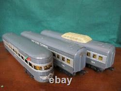 Marx O Scale New York Central Meteor Passenger coach Set 333 234 234