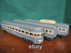 Marx O Scale New York Central Meteor Passenger coach Set 333 234 234