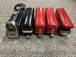 + Marx O Tin New York Central Commodore Steam Locomotive 3 Car Red Passenger Set