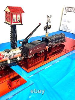 Marx Vintage Train Set-Engine Tested Runs! New York Central with Accessories