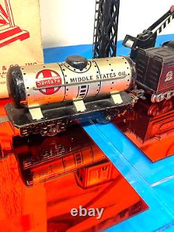 Marx Vintage Train Set-Engine Tested Runs! New York Central with Accessories